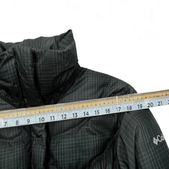 Columbia Gray Down Puffer  Winter Jacket Omni -Shield Women's Small - Picture 6 of 14
